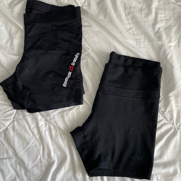 Set of 2 Black Shorts - Picture 1 of 2